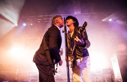 The Libertines - Pete Doherty and Carl Barat - Cardiff University AUG 2022 - GETTY BangShowbiz