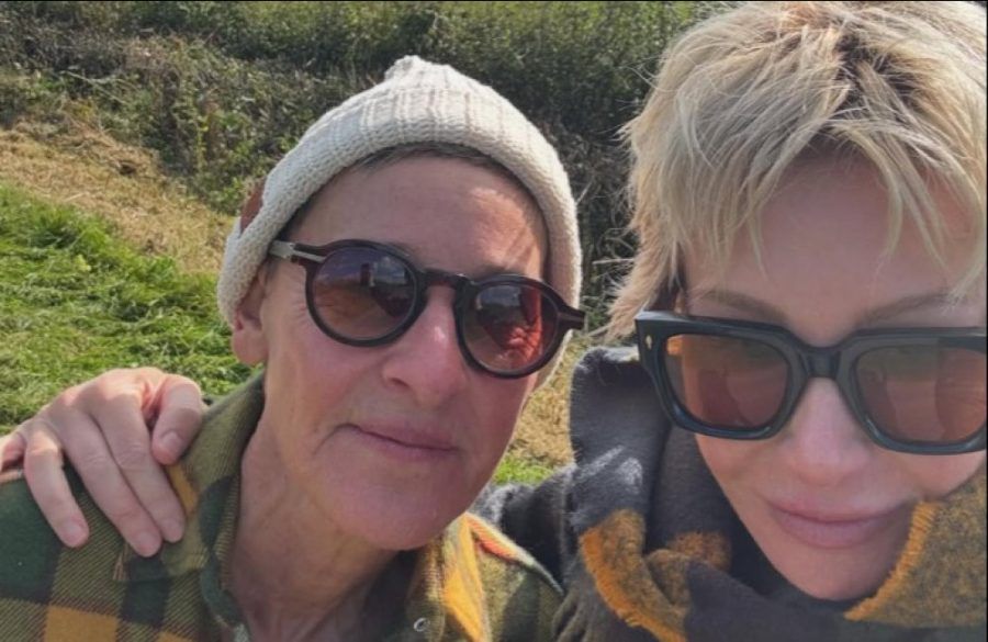 Ellen DeGeneres and Portia de Rossi - Instagram Dec 1 2024 BangShowbiz