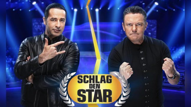 Bülent Ceylan (l.) dominierte Stefan Mross in der neuesten "Schlag den Star"-Ausgabe nach Belieben. (dr/spot)