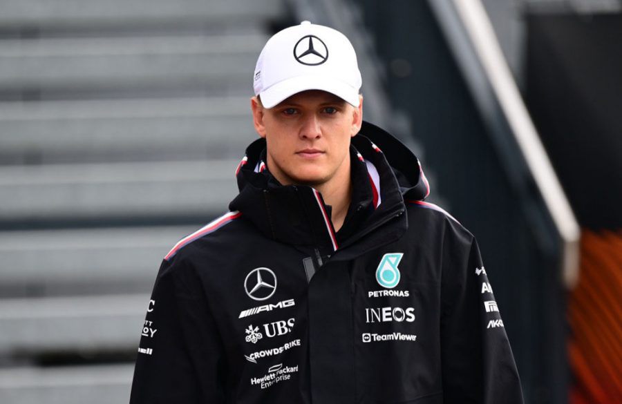 Mick Schumacher of Mercedes-AMG Petronas F1 Team in Holland August 2023 - Getty BangShowbiz