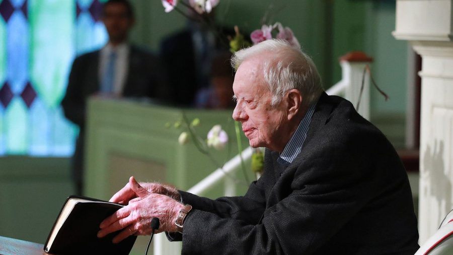 Jimmy Carter befindet sich in Hospizpflege. (hub/spot)