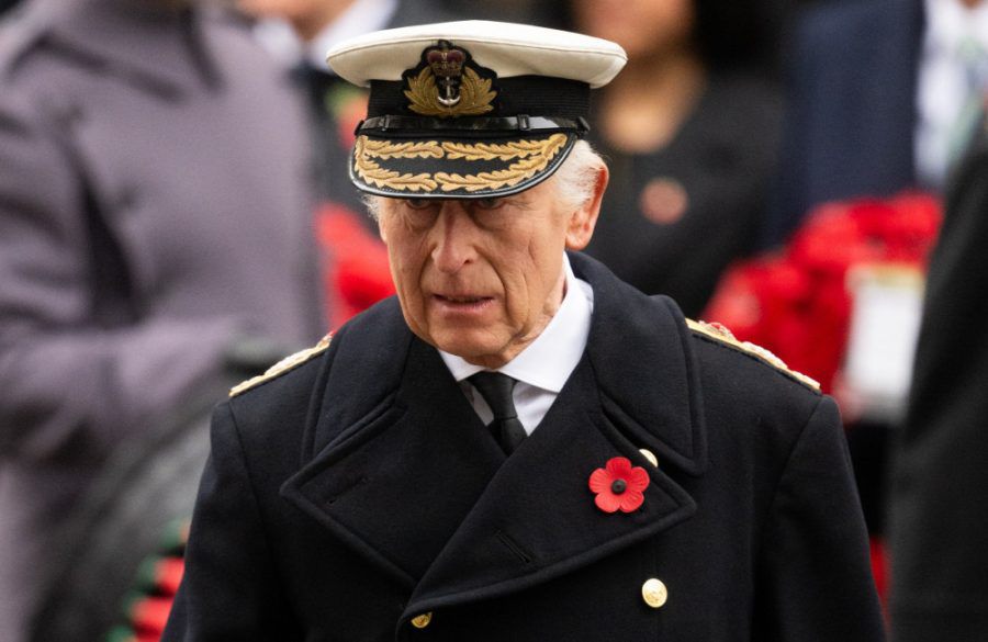 King Charles - Getty Images - London - Remembrance Day - November 2024 BangShowbiz