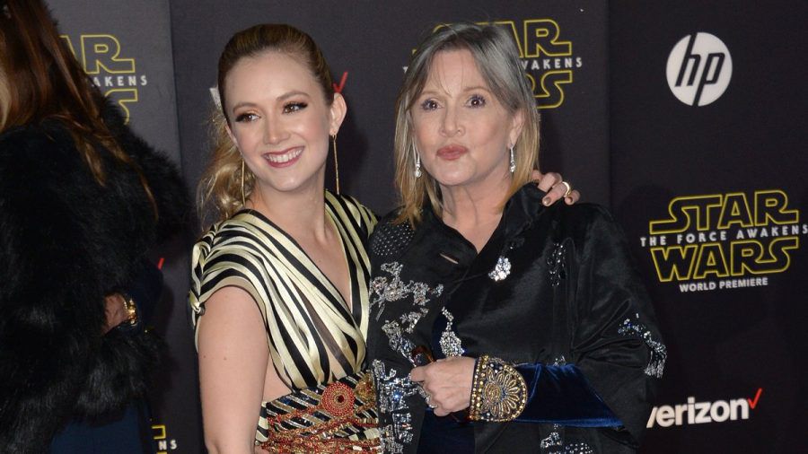 Carrie Fisher mit ihrer Tochter Billie Lourd ein Jahr bevor sie starb. (rho/spot)