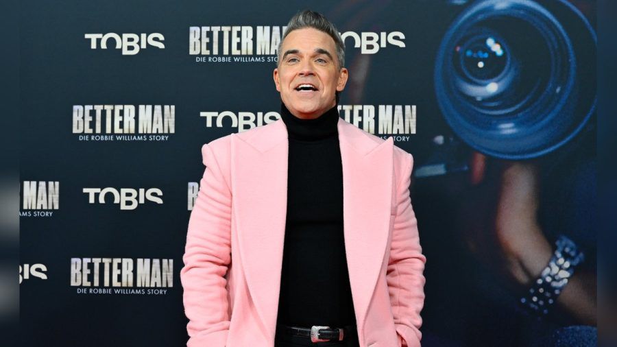 Robbie Williams bei der Premiere seines Biopics "Better Man". (ncz/spot)