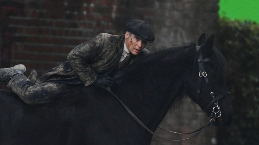 Cillian Murphy am Set des neuen "Peaky Blinders"-Films. (ncz/spot)