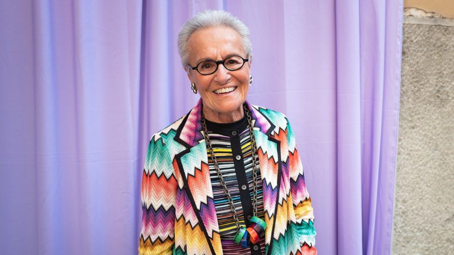 Rosita Missoni machte das bunte Zickzackmuster zum Markenzeichen von Missoni. (ncz/spot)