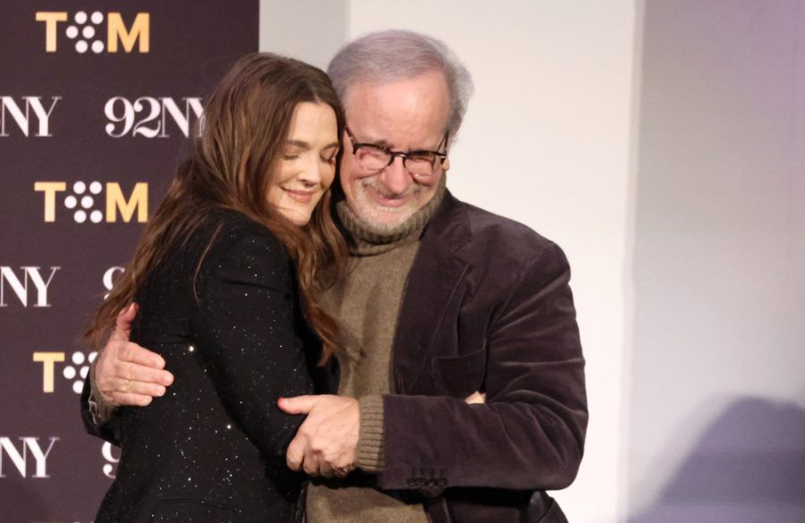 Drew Barrymore and Steven Spielberg - Jan 2025 -  TCM Classic Film Festival - NYC - Getty Images BangShowbiz