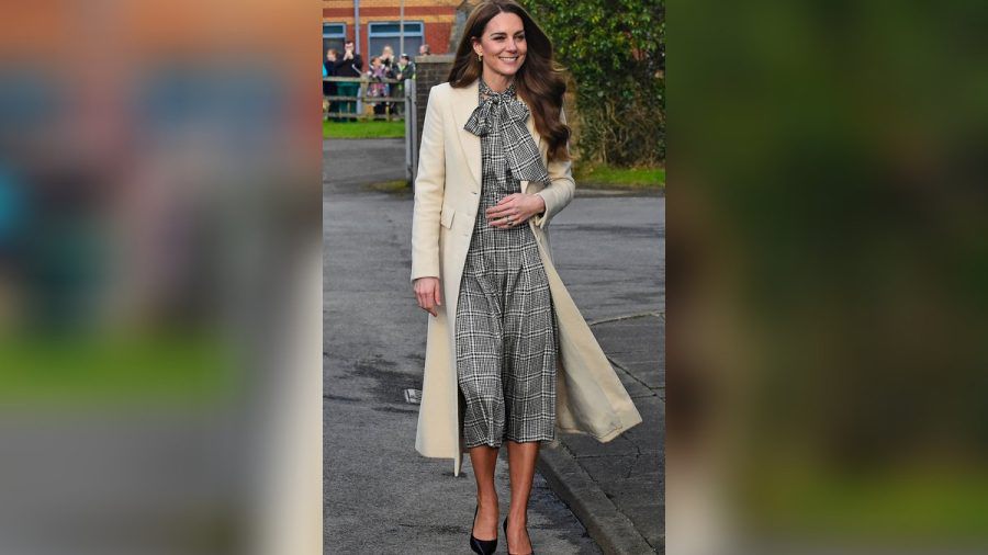 Prinzessin Kate: Dieses Kleid trägt sie gerne. (hub/spot)