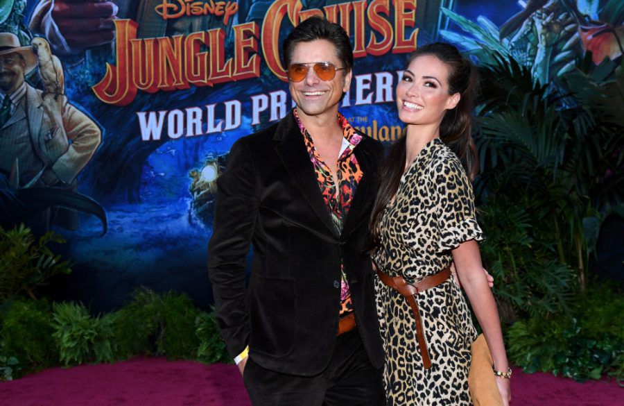 John Stamos and Caitlin McHugh - Jungle Cruise Premiere - Getty BangShowbiz