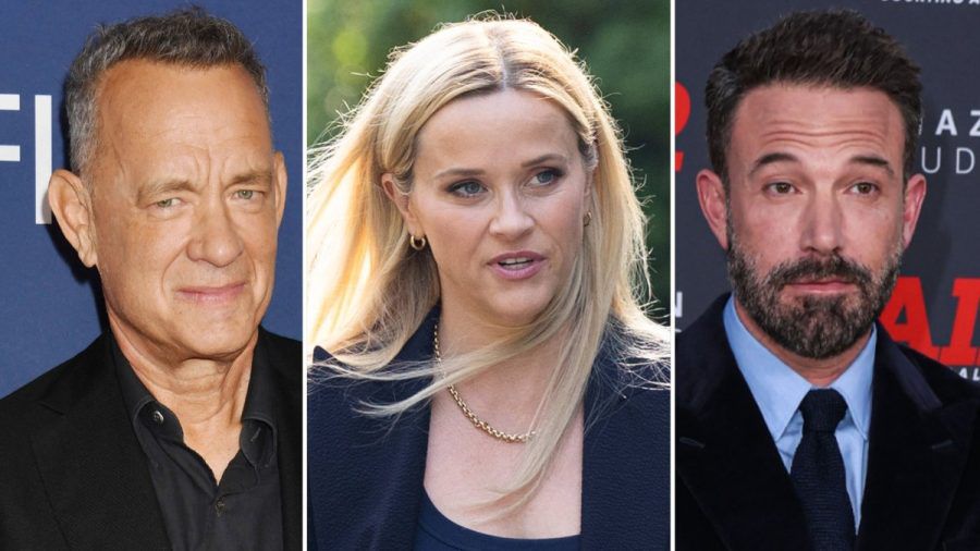 Müssen derzeit um den Verlust ihres Zuhauses fürchten: Tom Hanks, Reese Witherspoon und Ben Affleck. (tj/spot)