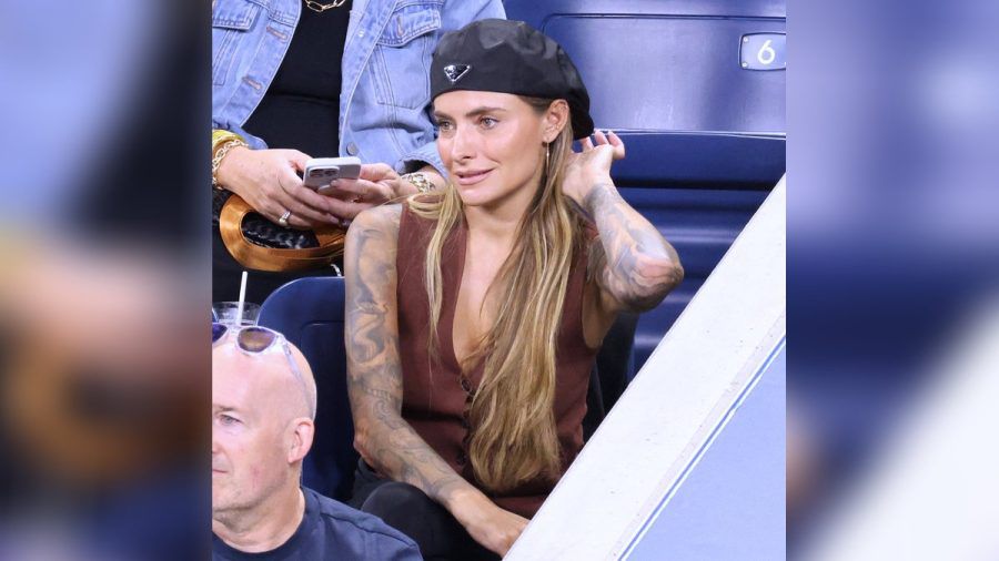 Sophia Thomalla begleitet Alexander Zverev häufig auf seinen großen Turnieren, hier im vergangenen Sommer bei den US Open in New York City. (dr/spot)