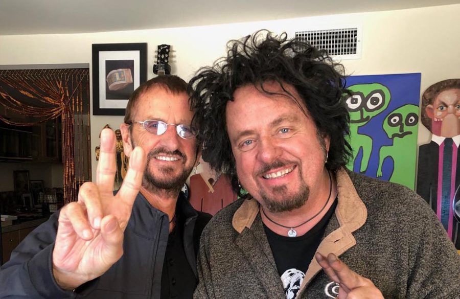 Ringo Starr and Steve Lukather Facebook Instagram 2019 BangShowbiz