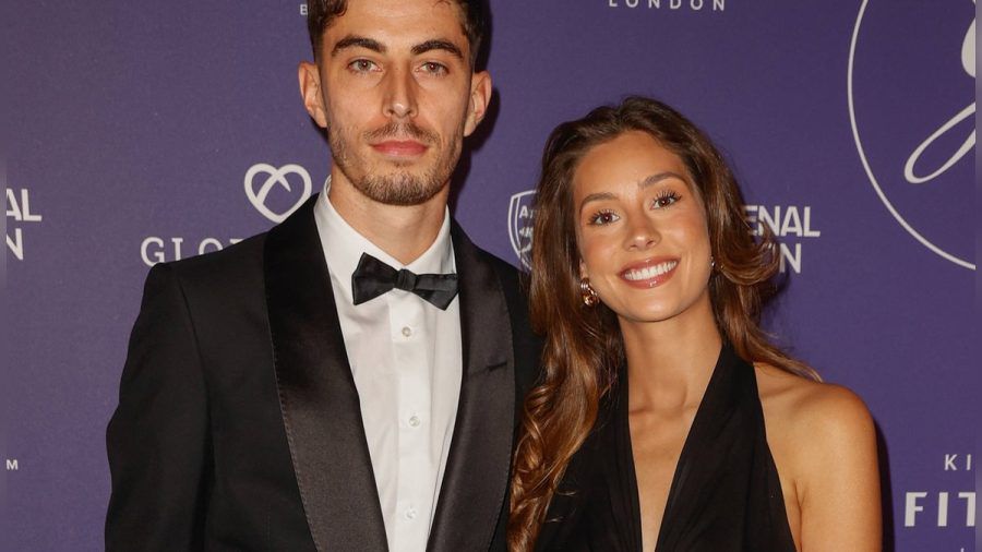 Kai und Sophia Havertz bei einem Event 2024 in London. (lau/spot)