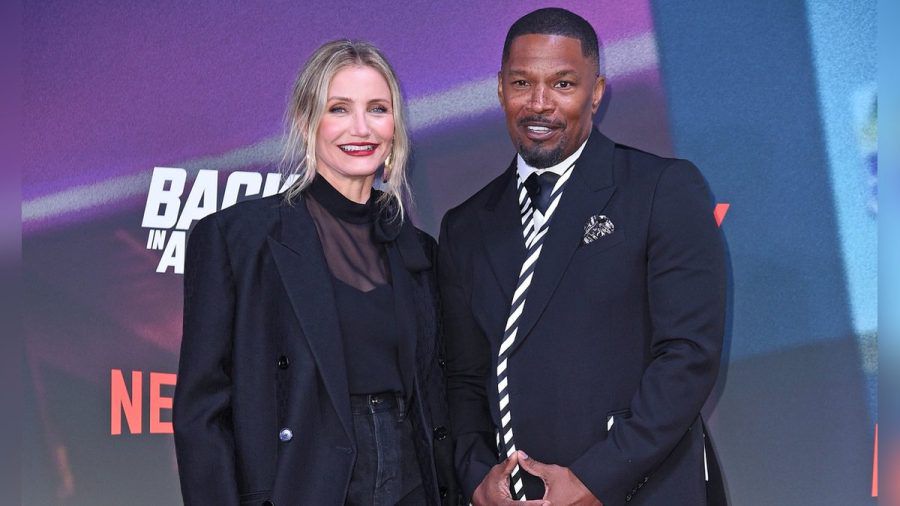 Cameron Diaz und Jamie Foxx bei einer "Back in Action"-Premiere. (ili/spot)