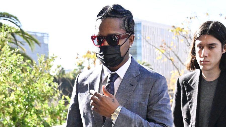 Rapper A$AP Rocky erschien am Freitag vor Gericht in Los Angeles. (ncz/spot)