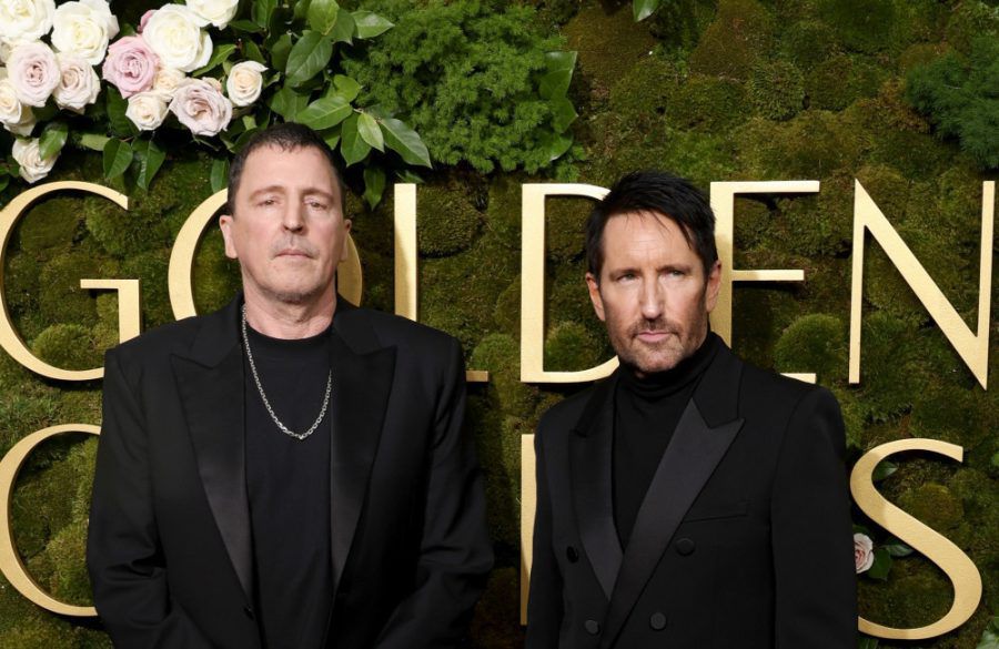 Atticus Ross and Trent Reznor - Golden Globes 2025 - Getty BangShowbiz