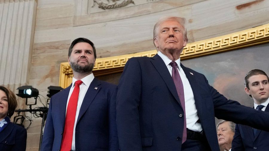 JD Vance (links) und Donald Trump bei der Amtseinführung in Washington D.C. (ncz/spot)