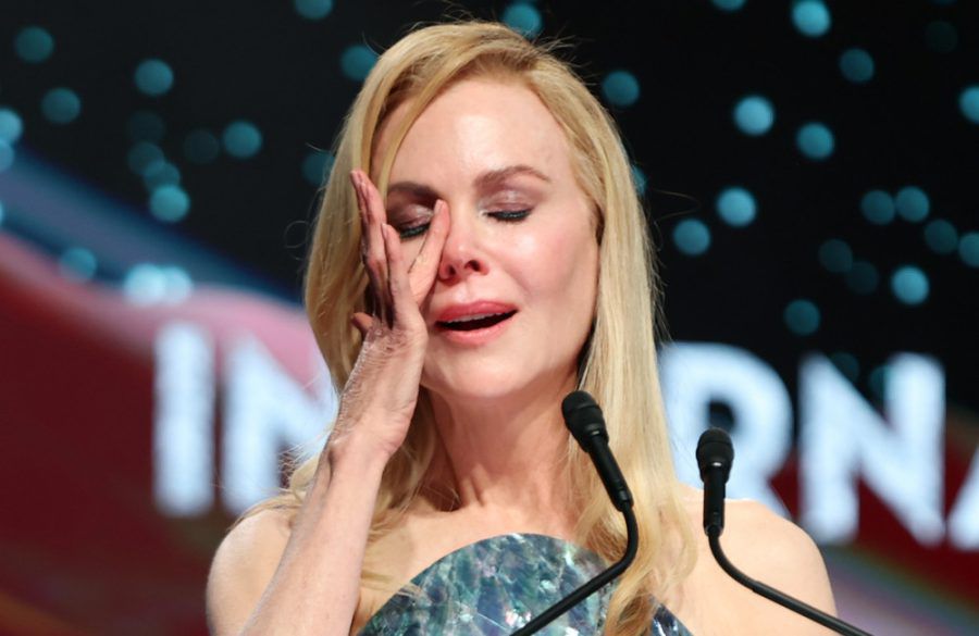 Nicole Kidman - tears - Palm Springs International Film Festival - Jan 2025 - Getty Images BangShowbiz