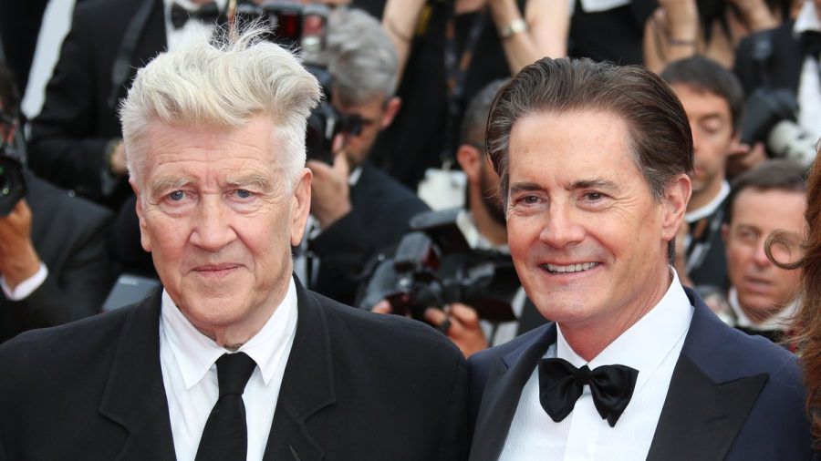 David Lynch (l.) und Kyle MacLachlan in Cannes. (wue/spot)