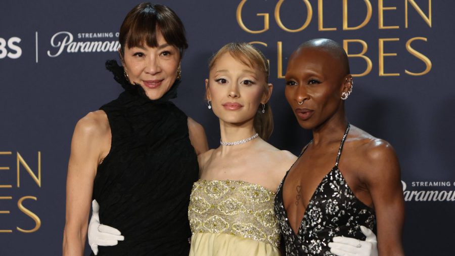 Die Musical-Verflimung "Wicked" (v.l.n.r. Michelle Yeoh, Ariana Grande und Cynthia Erivo) räumte bei den Globes ab und heimste auch jetzt fünf Nominierungen ein. (rho/spot)