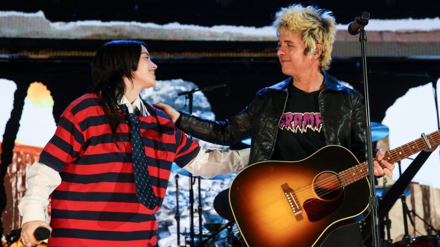 Billie Eilish performte mit Green Day. (jom/spot)