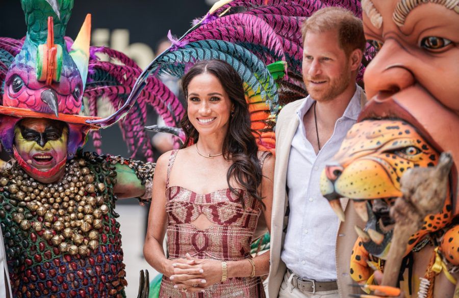 Meghan Duchess of Sussex And Prince Harry - Colombia - August 15th 2024 - Getty BangShowbiz