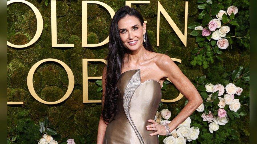 Demi Moore begeistert auch mit über 60 Jahren mit einer langen, glänzenden Haarmähne. (the/spot)