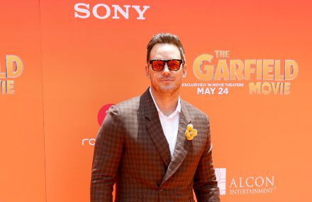 Chris Pratt - May 2024 - The Garfield Movie - premiere - LA - Getty BangShowbiz