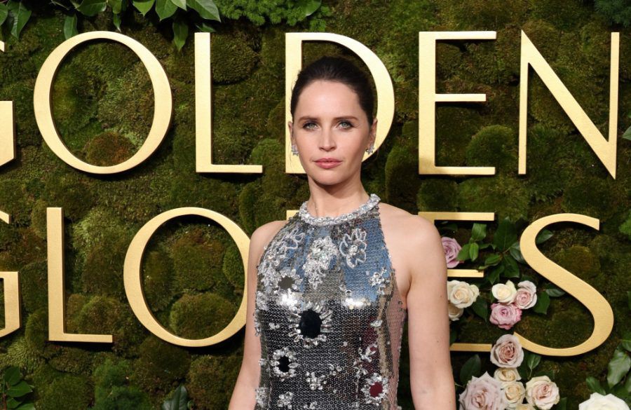 Felicity Jones - Golden Globes 2025 - Getty BangShowbiz