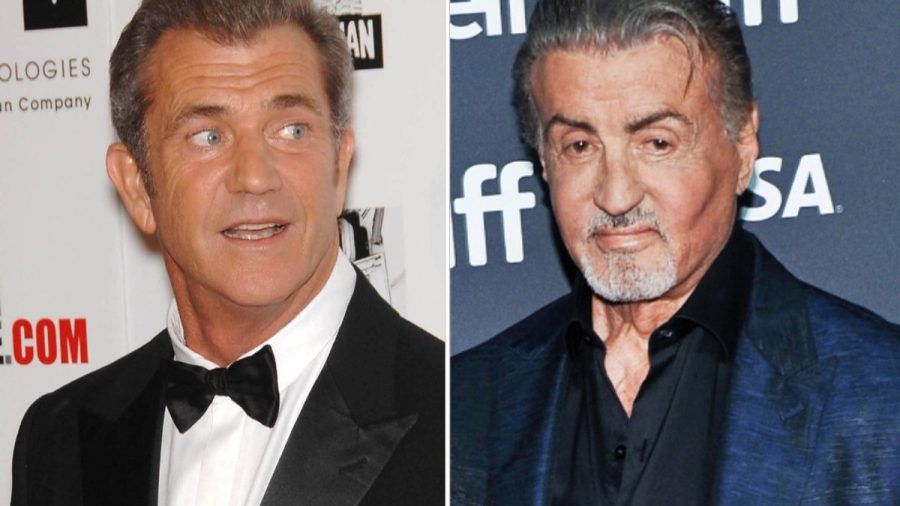 Mel Gibson (l.) und Sylvester Stallone sollen Hollywood im Auftrag von Donald Trump zu alter Größe zurückführen. (lau/spot)