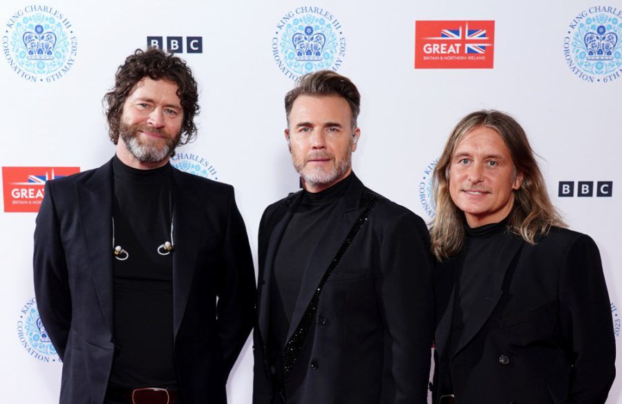 Take That -Coronation Concert at Windsor Castle on May 7, 2023 - Getty BangShowbiz