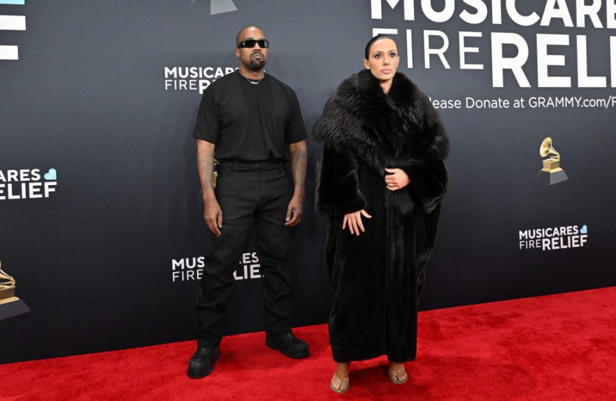 Kanye West and Bianca Censori - FEB 25 - 67th GRAMMY Awards at Crypto Arena BangShowbiz