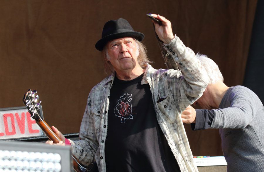 Neil Young - Bob Dylan and Neil Young concert - Hyde Park, London 2019 - AVALON BangShowbiz