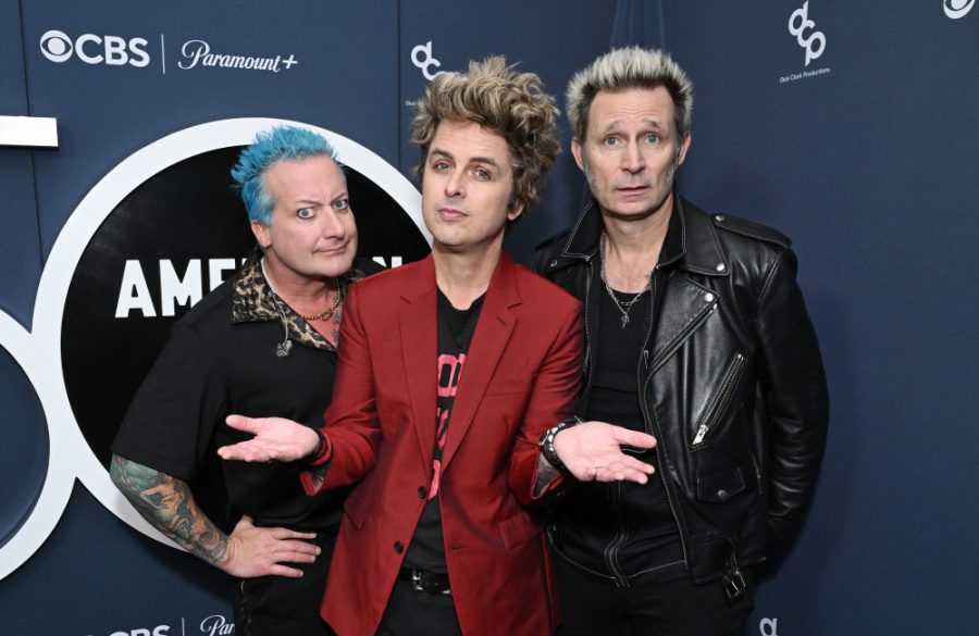 Green Day - American Music Awards 50th Anniversary Special - Arrivals -  Getty BangShowbiz