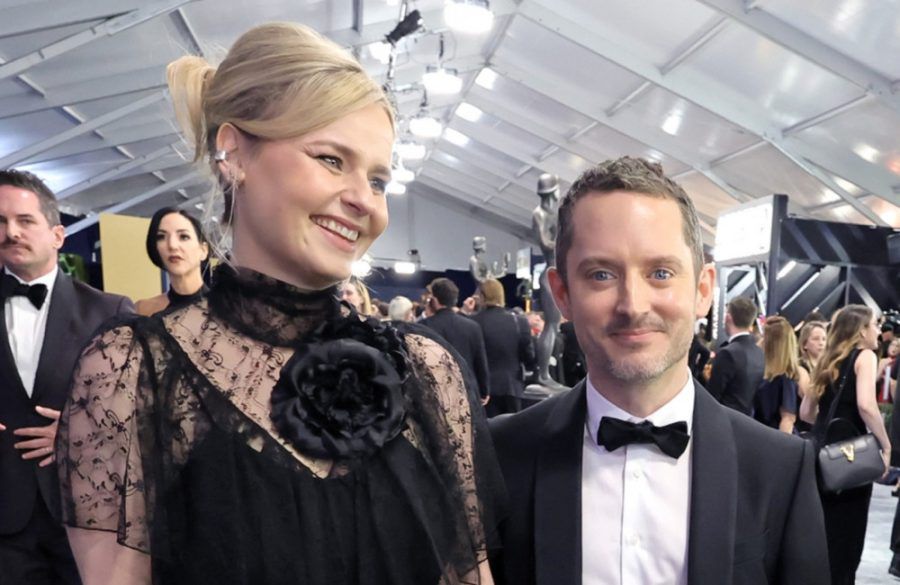 Mette-Marie Kongsved and Elijah Wood  Feb 2024 - 30th Annual Screen Actors Guild Awards - LA - Getty BangShowbiz