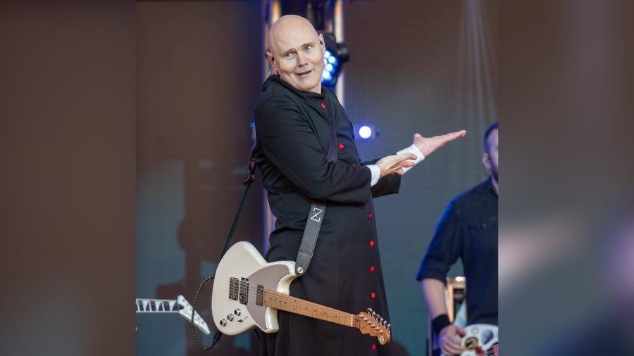 Billy Corgan bei einem Konzert im September 2024 in Los Angeles. (dr/spot)