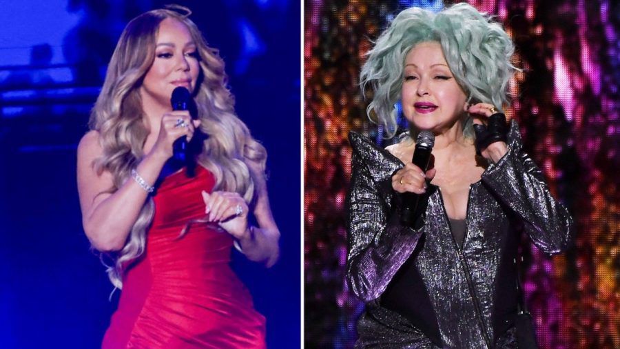 Mariah Carey und Cyndi Lauper sind zwei der 14 Nominierten für die Rock & Roll Hall of Fame. (rho/spot)