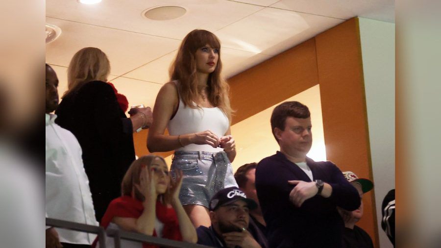 Taylor Swift beim Super Bowl in New Orleans. (dr/spot)