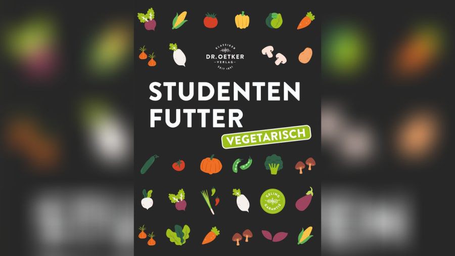 Von One-Pot-Gerichten bis zu gesunden Lunchboxen: "Studentenfutter vegetarisch" (ab 5. Februar, 22,99 Euro) bietet über 100 Gerichte für das stressige Studium. (ncz/spot)