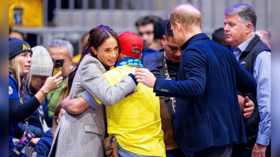 Am zweiten Tag der Invictus Games 2025 in Vancouver besuchten Herzogin Meghan und Prinz Harry das Rollstuhlbasketballspiel zwischen den USA und Nigeria. (the/spot)