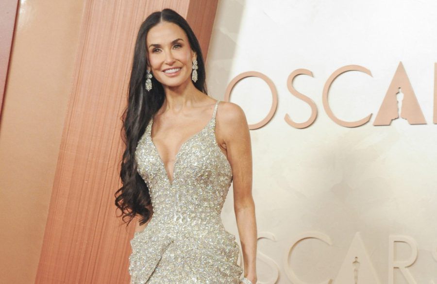 Demi Moore at the Oscars March 2025 - Avalon BangShowbiz