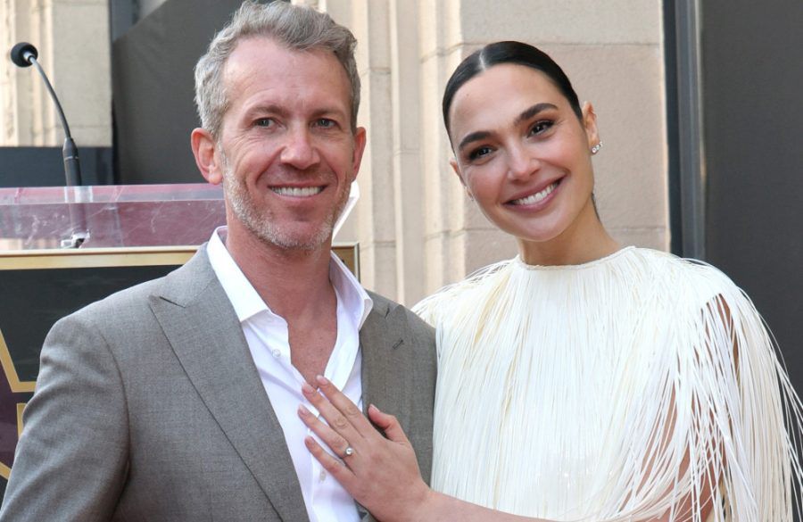 Gal Gadot and husband - March 2025  - Hollywood Walk of Fame ceremony - Getty BangShowbiz