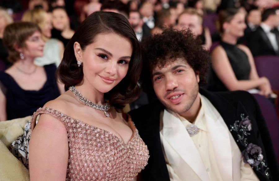 Selena Gomez and Benny Blanco at the Oscars - Avalon - March 2025 BangShowbiz